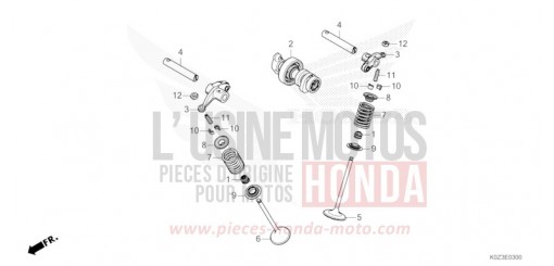 ARBRE A CAMES/SOUPAPE GB350SS de 2025